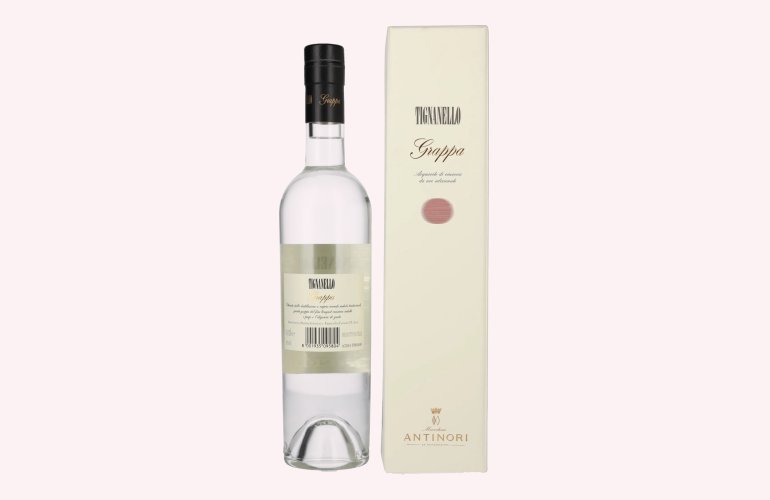 Antinori Grappa Tignanello 42% Vol. 0,5l en boîte cadeau