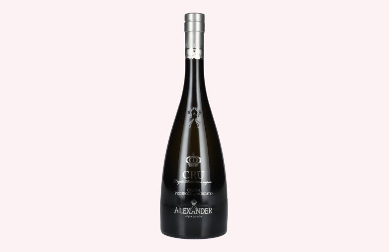 Bottega Alexander Aqva Di Vita Grappa Cru Prosecco & Moscato 38% Vol. 0,7l
