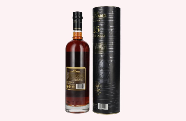 Ron Centenario GRAN RESERVA 25 Aniversario Rum 40% Vol. 0,7l in geschenkverpakking