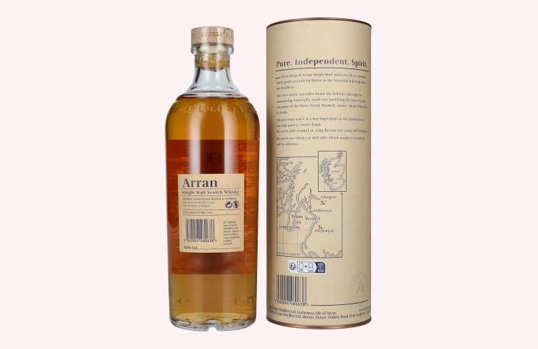 Arran 10 Years Old Single Malt Scotch Whisky 46% Vol. 0,7l in Giftbox