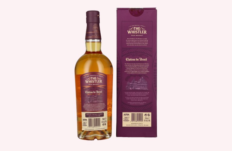 The Whistler Irish Whiskey CALVADOS CASK FINISH GB 43% Vol. 0,7l in Geschenkbox