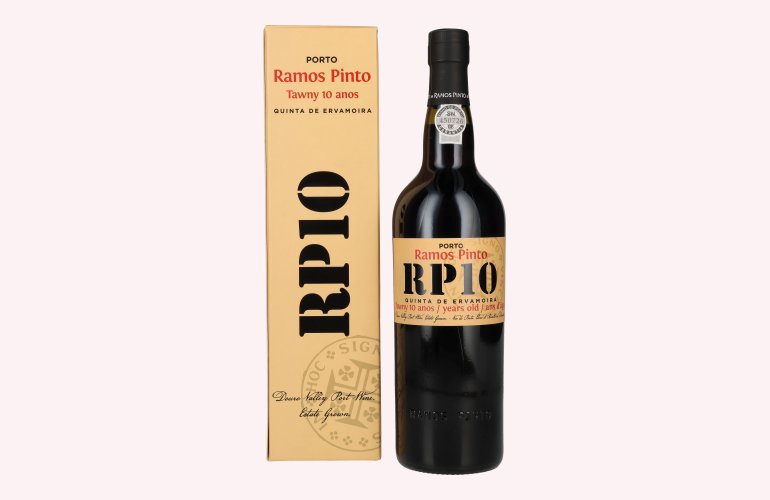 Ramos Pinto Quinta da Ervamoira Tawny 10 Years Old 19,5% Vol. 0,75l in Geschenkbox