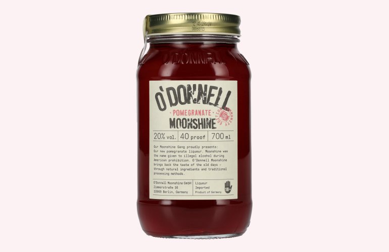 O'Donnell Moonshine POMEGRANATE Likör 20% Vol. 0,7l