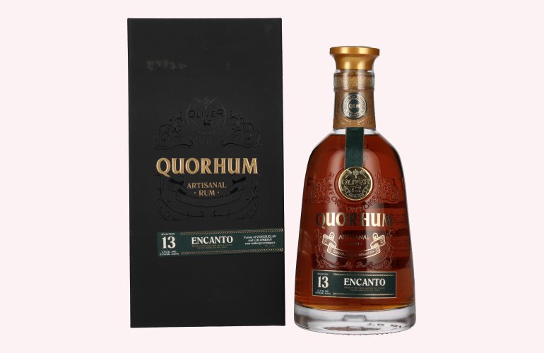 Ron Quorhum 13 Sistema Solera ENCANTO 40% Vol. 0,7l in Geschenkbox
