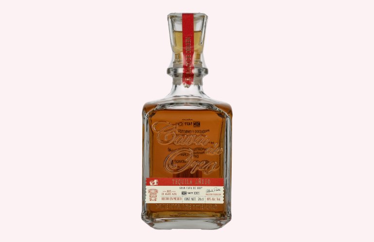 Gran Cava de Oro Tequila AÑEJO 100% de Agave Azul 40% Vol. 0,7l