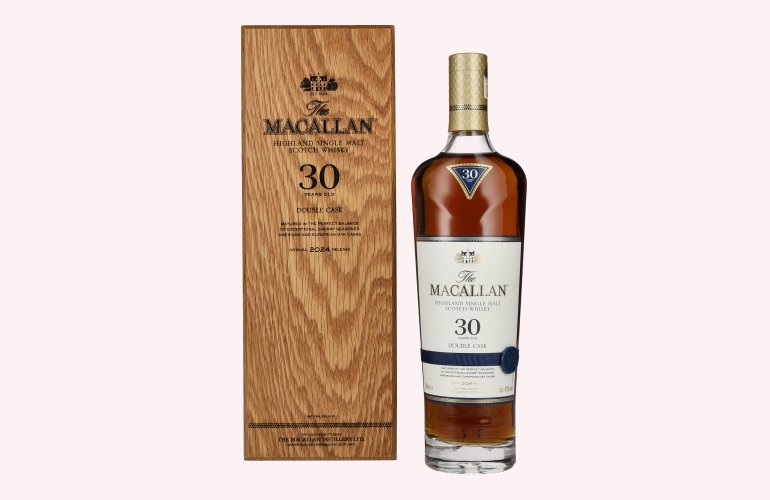 The Macallan 30 Years Old DOUBLE CASK Annual Release 2024 43% Vol. 0,7l in Holzkiste