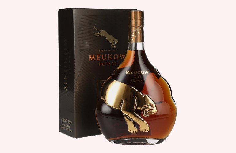 Meukow X.O. Cognac Gold 40% Vol. 0,7l in geschenkverpakking