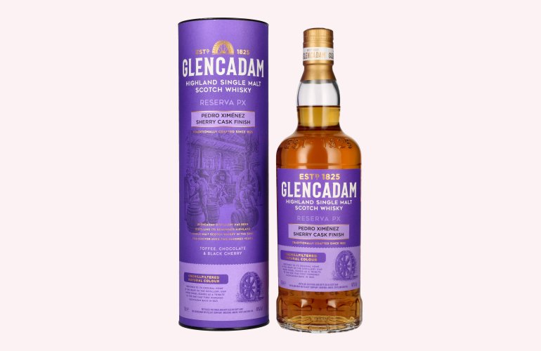Glencadam RESERVA PX 46% Vol. 0,7l in Geschenkbox