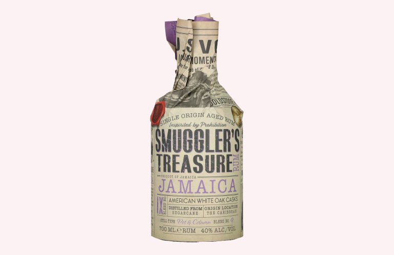 Smuggler's Treasure JAMAICA Single Origin Aged Rum 40% Vol. 0,7l