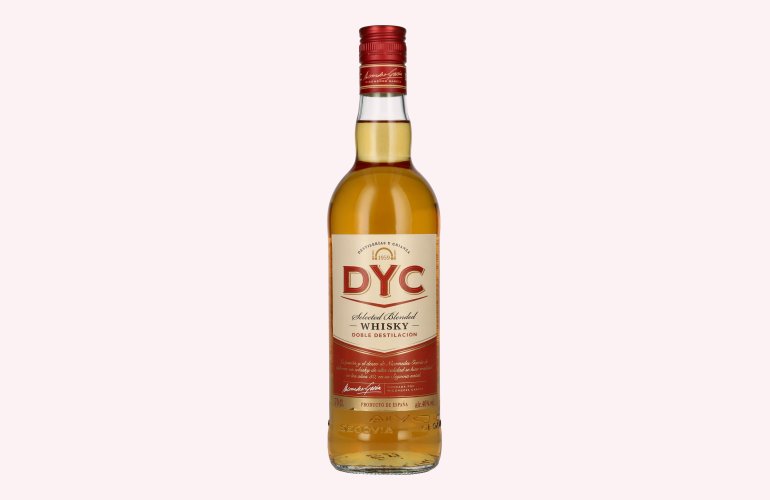 DYC Destilerias y Crianza Selected Blended Whisky 40% Vol. 0,7l