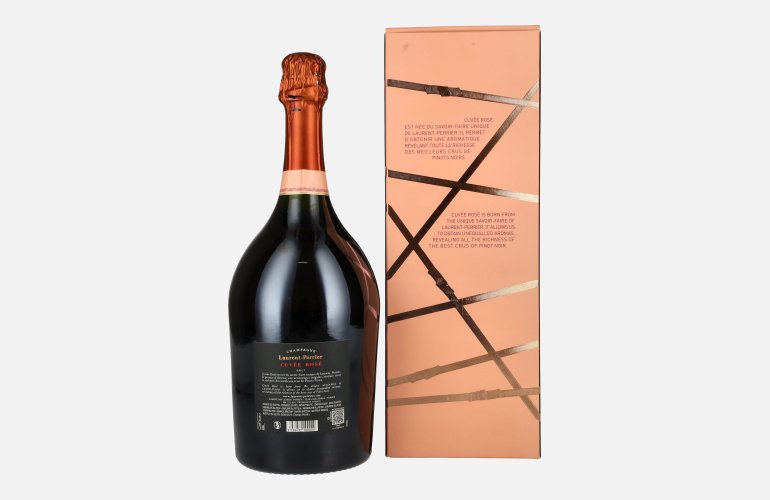Laurent Perrier Champagne CUVÉE ROSÉ Brut 12% Vol. 1,5l in Giftbox