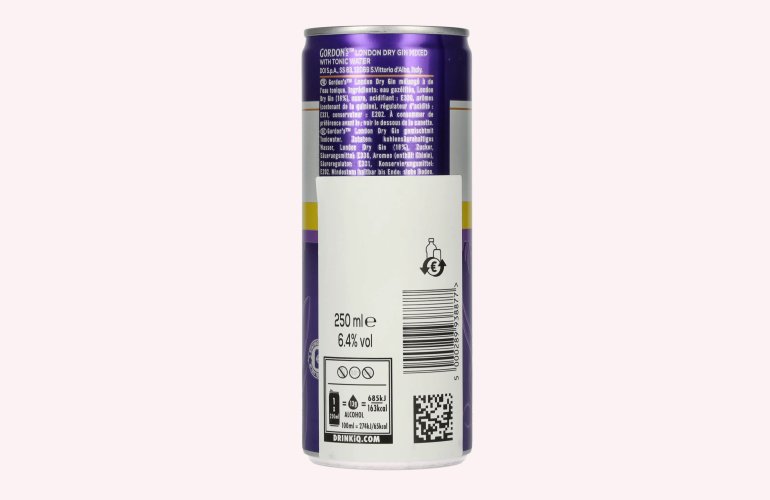Gordon's London Dry Gin & Tonic 6,4% Vol. 0,25l Dose Pfand
