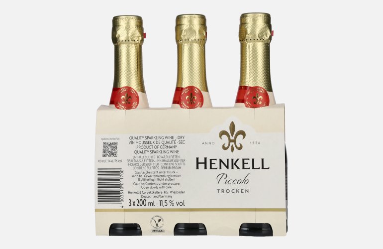 Henkell Trocken Piccolo 11,5% Vol. 3x0,2l
