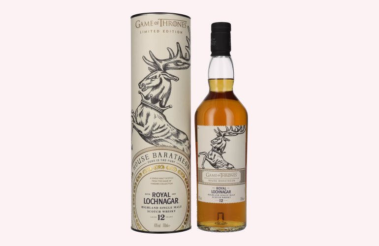 Royal Lochnagar 12 Years Old GAME OF THRONES House Baratheon 40% Vol. 0,7l in Giftbox