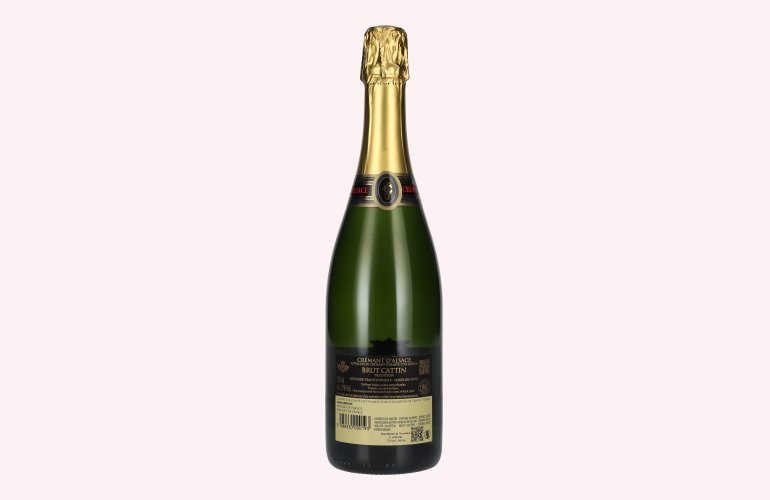 Crémant d'Alsace Brut Cattin Méthode Traditionnelle 12% Vol. 0,75l