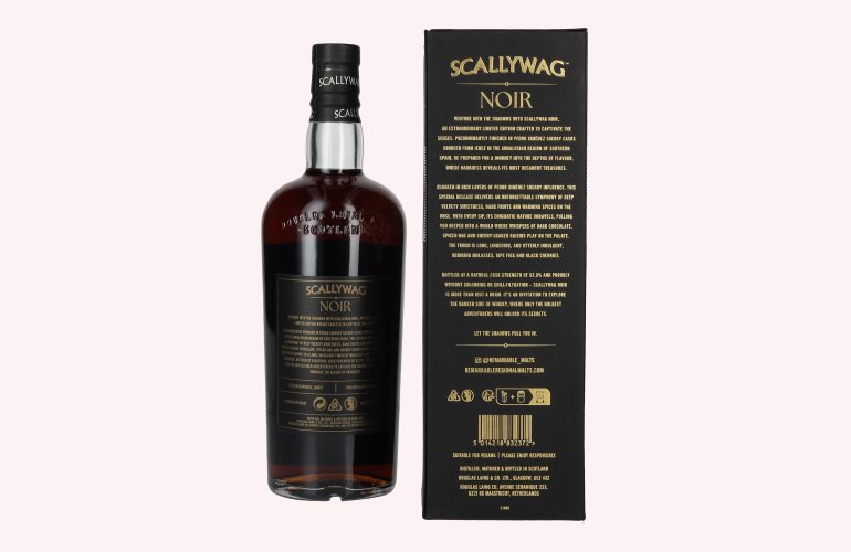 Douglas Laing SCALLYWAG Noir Edition PX Sherry Cask Speyside Blended Malt 52,8% Vol. 0,7l in Giftbox