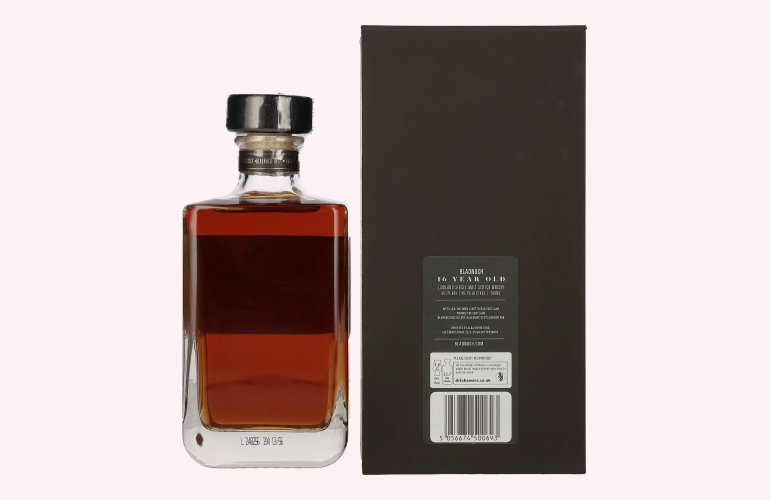 Bladnoch 16 Years Old Lowland Single Malt Oloroso Sherry Cask 46,7% Vol. 0,7l en boîte cadeau
