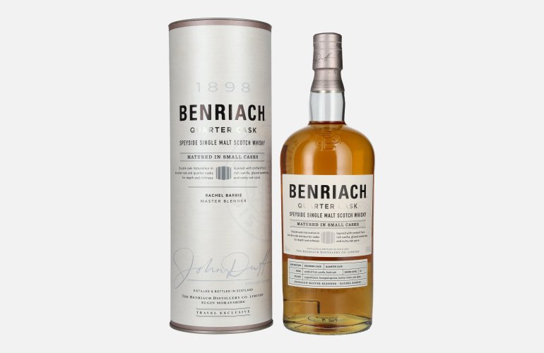 The BenRiach CLASSIC QUARTER CASKS Single Malt Scotch Whisky 46% Vol. 1l in Geschenkbox