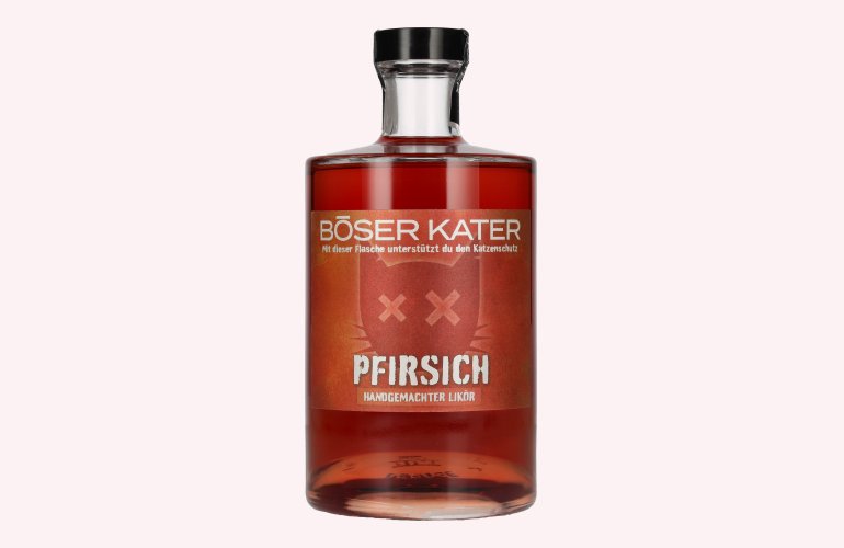 BÖSER KATER Pfirsich Likör 20% Vol. 0,5l