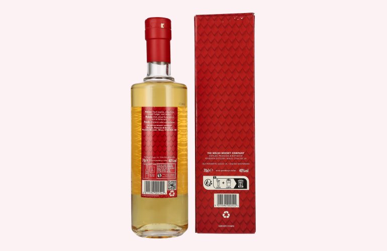Penderyn LEGEND Single Malt Welsh Whiskey 40% Vol. 0,7l in geschenkverpakking