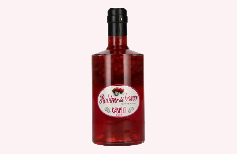 Caselli Rubino del bosco Liquore con Mirtilli Rossi 25% Vol. 0,7l