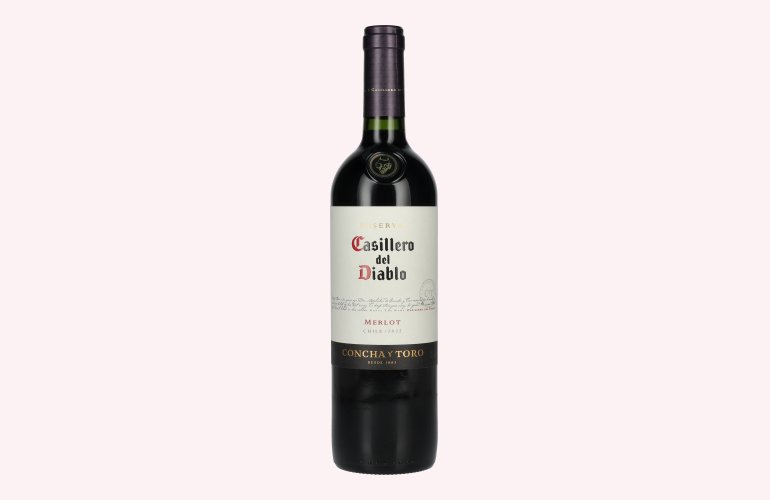 Concha y Toro Casillero del Diablo MERLOT Reserva 2022 13,5% Vol. 0,75l