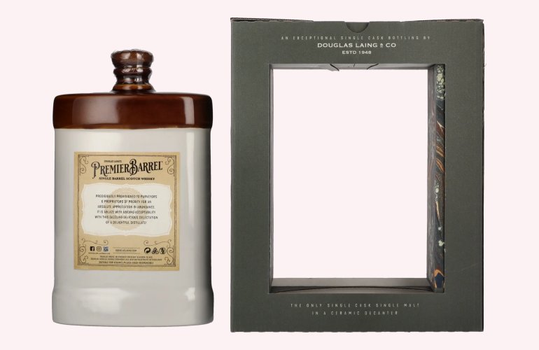 Douglas Laing PREMIER BARREL Fettercairn 8 Years Old Single Malt 2012 46% Vol. 0,7l in Geschenkbox