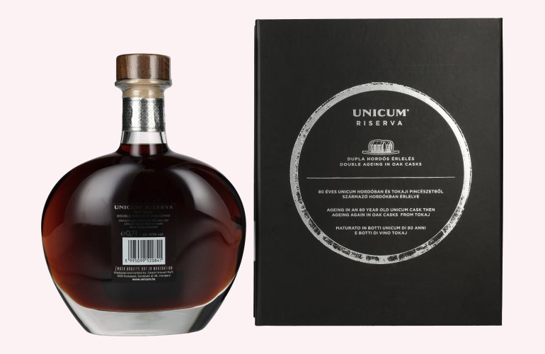 Zwack Unicum Riserva 40% Vol. 0,7l in Geschenkbox