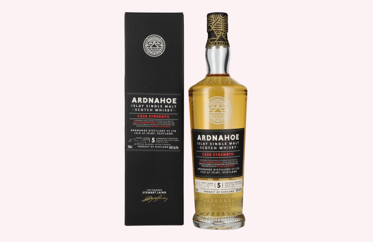 Ardnahoe 5 Years Old CASK STRENGTH Islay Single Malt Scotch Whisky 60,9% Vol. 0,7l in Geschenkbox