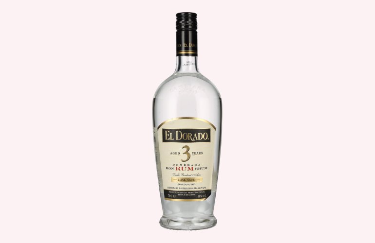 El Dorado 3 Years Old Cask Aged Demerara Rum 40% Vol. 0,7l
