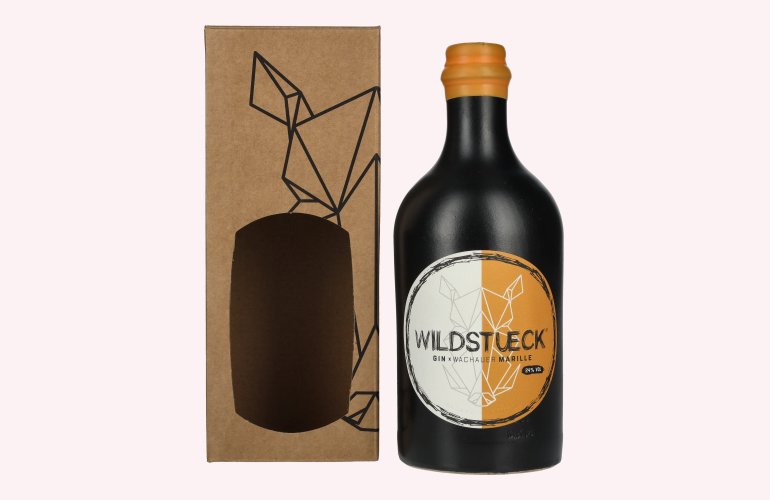Wildstueck Gin x Wachauer Marille 24% Vol. 0,5l en boîte cadeau