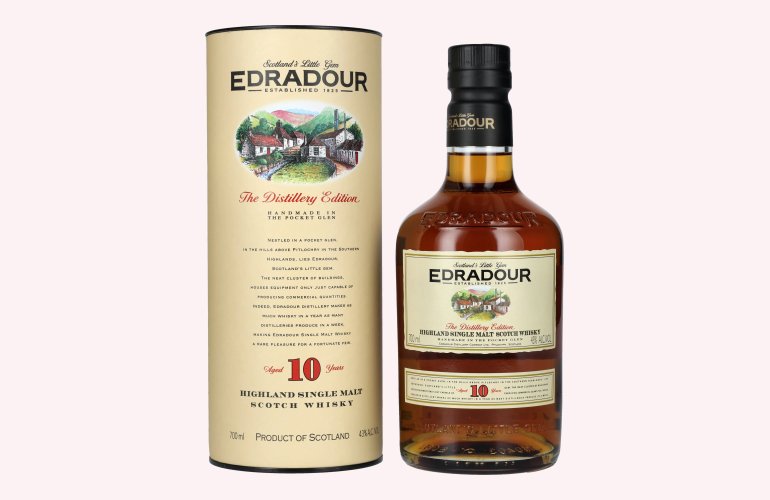 Edradour 10 Years Old 43% Vol. 0,7l en boîte cadeau