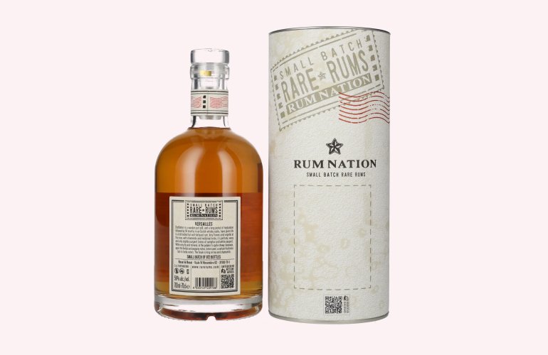Rum Nation Rare Rums VERSAILLES 2004/2022 59% Vol. 0,7l en boîte cadeau