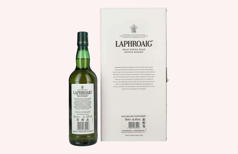 Laphroaig 25 Years Old THE BESSIE WILLIAMSON STORY Edition 2019 43% Vol. 0,7l in Geschenkbox
