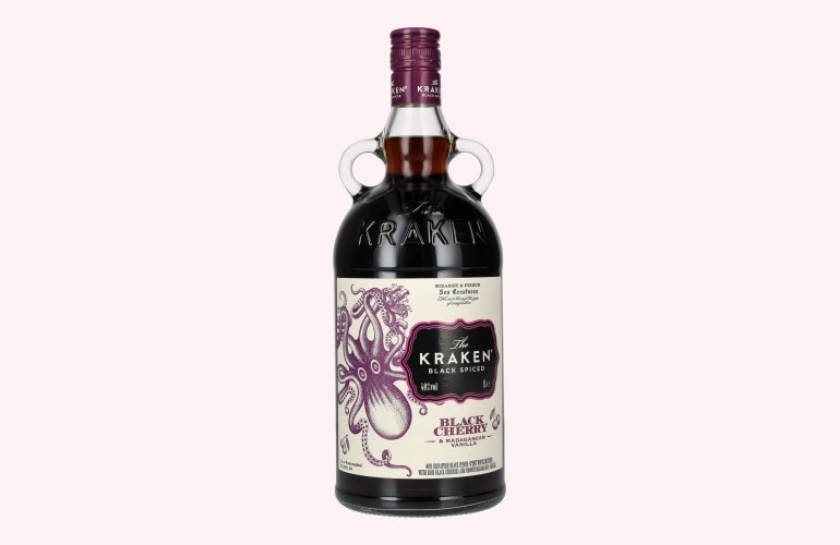 The Kraken Black Spiced Black Cherry & Madagascan Vanilla 40% Vol. 1l