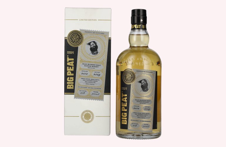 Douglas Laing BIG PEAT Féis Ìle Vintage 2010/2025 50% Vol. 0,7l en boîte cadeau