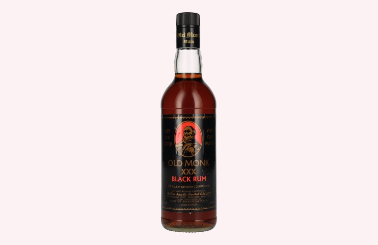 Old Monk XXX Black Rum 37,5% Vol. 0,7l