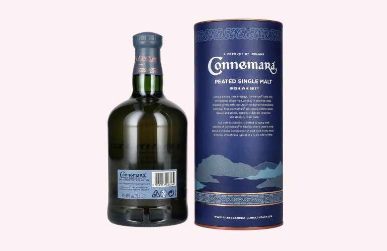 Connemara DISTILLERS EDITION Peated Single Malt Irish Whiskey 43% Vol. 0,7l in Geschenkbox