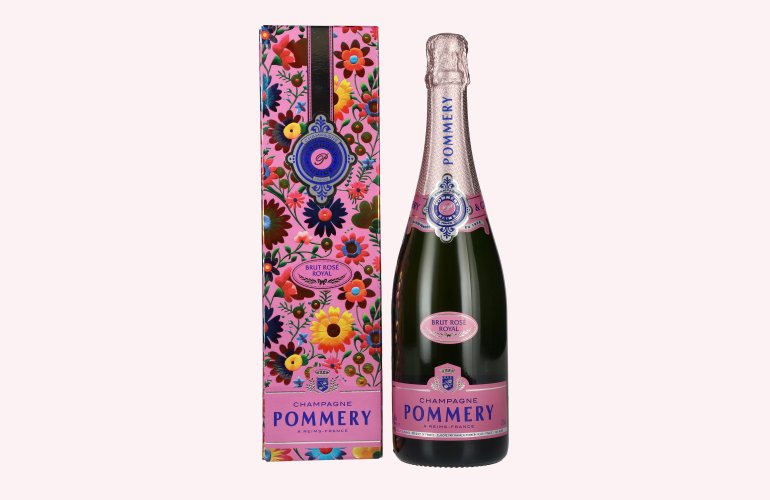 Pommery Brut Rosé Champagne 12,5% Vol. 0,75l in geschenkverpakking