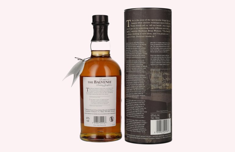 The Balvenie 12 Years Old The Sweet Toast of AMERICAN OAK 43% Vol. 0,7l in Geschenkbox
