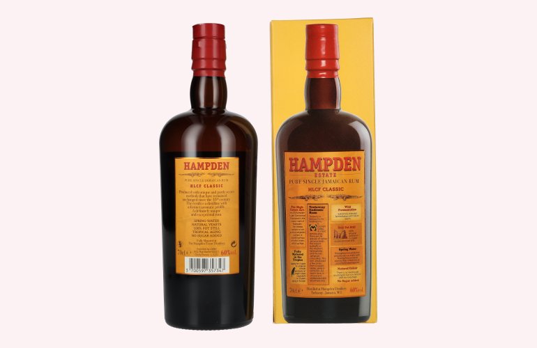 Hampden HLCF CLASSIC Estate Pure Single Jamaican Rum 60% Vol. 0,7l in Geschenkbox