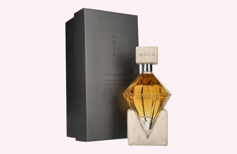 Muja Single Grain Irish Whiskey 42% Vol. 0,5l in geschenkverpakking