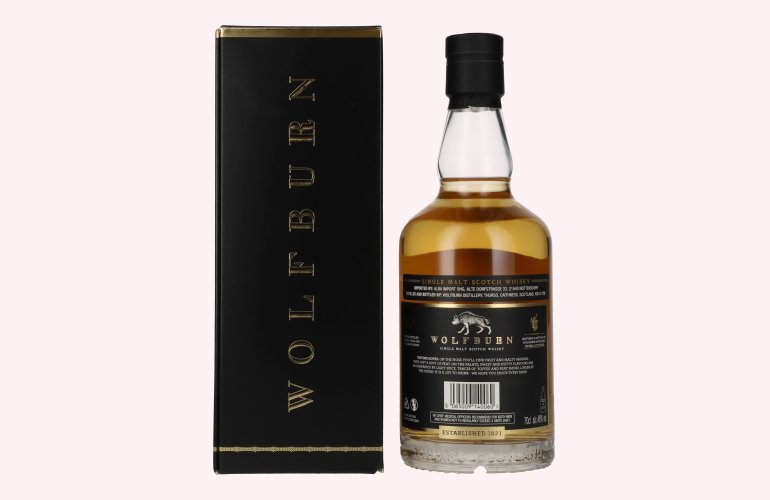 Wolfburn 8 Years Old NORTHLAND Quarter Cask Single Malt Scotch Whisky 46% Vol. 0,7l in geschenkverpakking