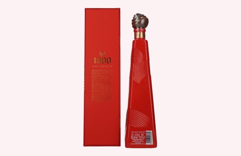 1800 Tequila Guachi Monton AÑEJO 100% Agave 40% Vol. 0,7l in geschenkverpakking