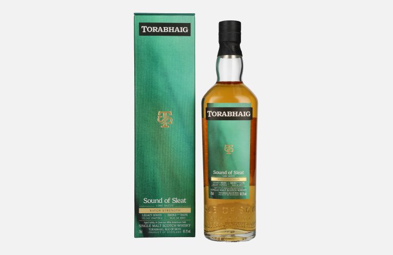 Torabhaig SOUND OF SLEAT The Legacy Series Batch Strength Single Malt 60,2% Vol. 0,7l en boîte cadeau