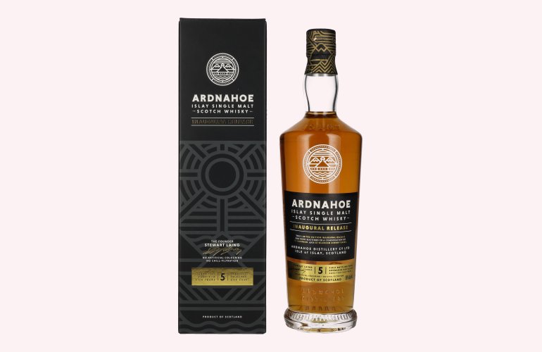 Ardnahoe 5 Years Old INAUGURAL RELEASE Islay Single Malt Scotch Whisky 50% Vol. 0,7l in Geschenkbox