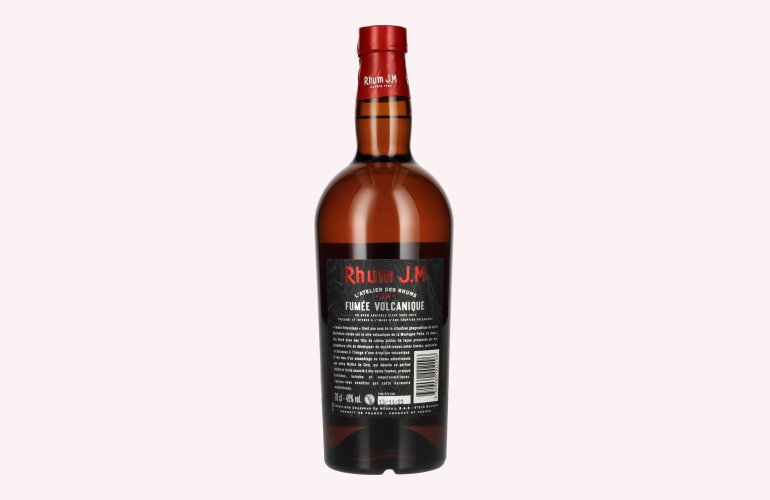 Rhum J.M FUMÉE VOLCANIQUE Rhum Agricole 49% Vol. 0,7l