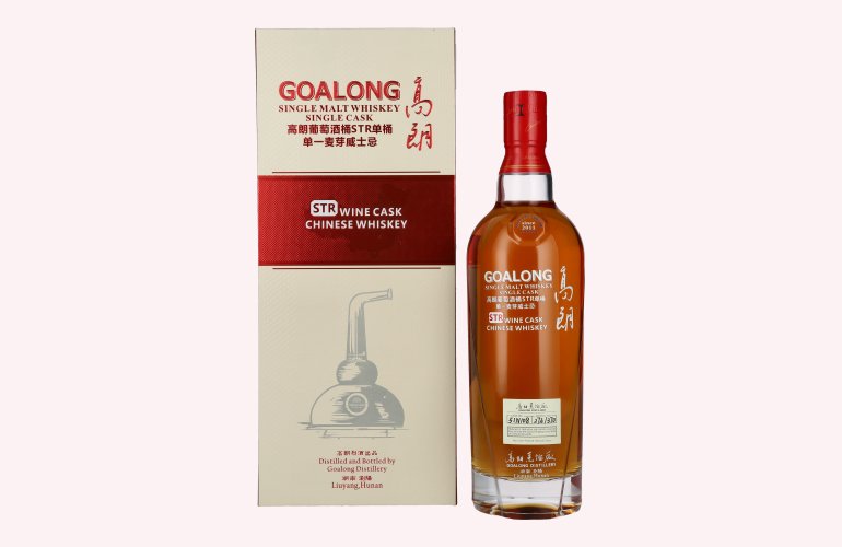 GOALONG Single Malt STR WINE CASK Chinese Whisky 46,5% Vol. 0,7l in Geschenkbox