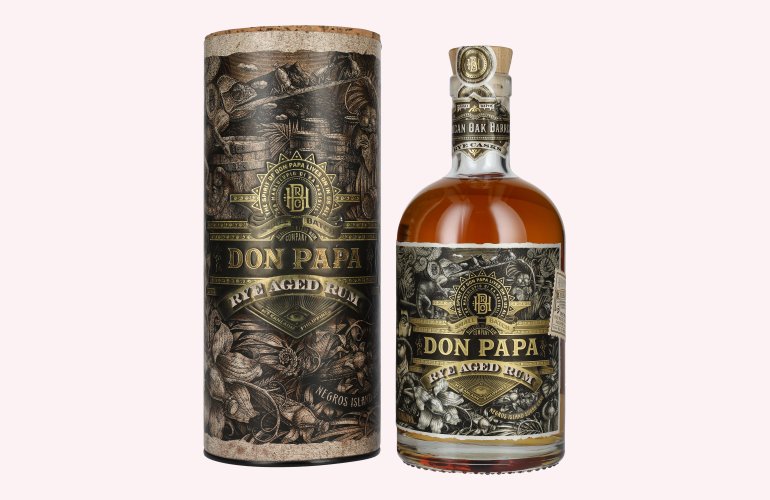 Don Papa Rum Rye Aged 45% Vol. 0,7l en boîte cadeau