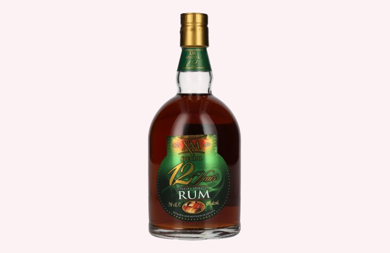 XM SPECIAL 12 Years Old Finest Caribbean Rum 40% Vol. 0,7l